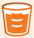 Cup dosing icon