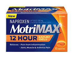 MOTRIMAX™ 12 HOUR Liquid Gels