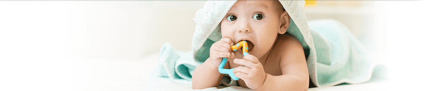 Baby teething and biting toy