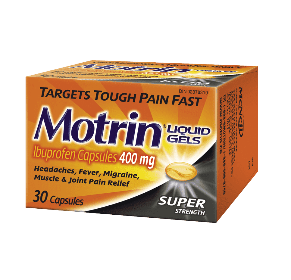liquid motrin dose for adults